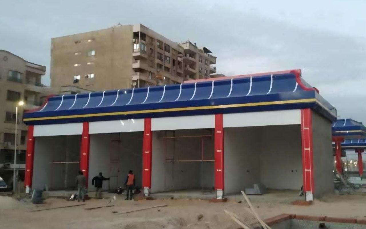 واجهات الألكبوند الملونة